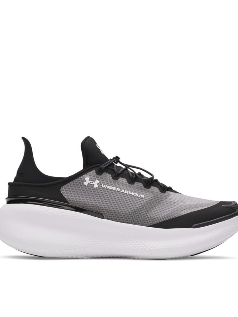 Under Armour Gray & Black HOVR Cushion Running Shoe